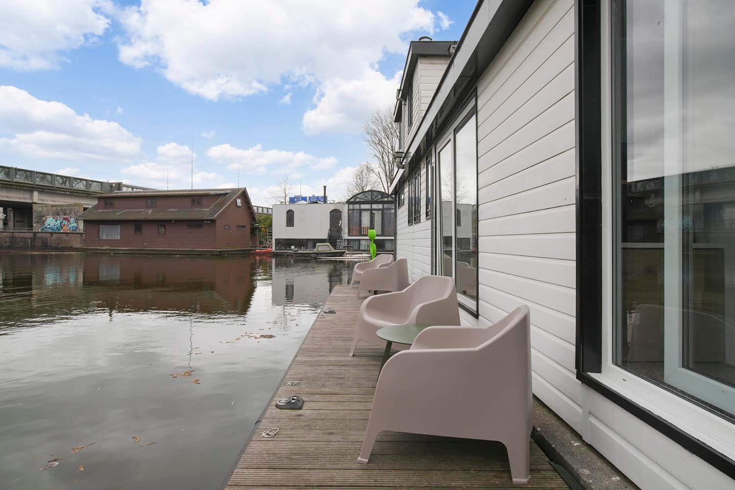 Houseboat The New Lake - Nieuwe Meer Ámsterdam Habitación foto